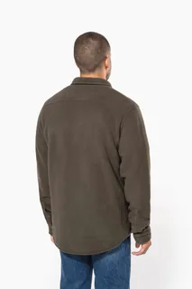 Kariban Overshirt van fleece met sherpavoering – foto 2