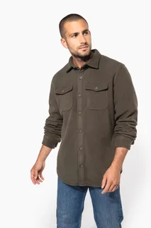 Kariban Overshirt van fleece met sherpavoering – foto 8
