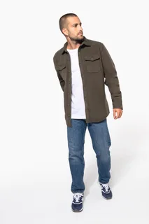 Kariban Overshirt van fleece met sherpavoering – foto 9