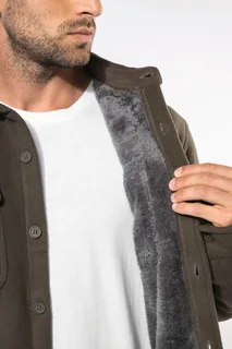 Kariban Overshirt van fleece met sherpavoering – foto 5