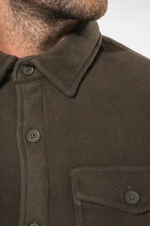 Kariban Overshirt van fleece met sherpavoering – foto 4