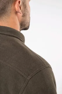 Kariban Overshirt van fleece met sherpavoering – foto 7