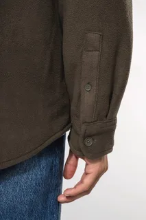 Kariban Overshirt van fleece met sherpavoering – foto 6