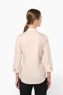 Kariban Ladies’ easy-care 3/4 sleeve polycotton poplin shirt – foto 2