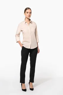 Kariban Ladies’ easy-care 3/4 sleeve polycotton poplin shirt – foto 6