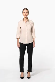 Kariban Ladies’ easy-care 3/4 sleeve polycotton poplin shirt – foto 8