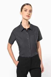 Kariban K544 | Dames poplin blouse korte mouwen – foto 1