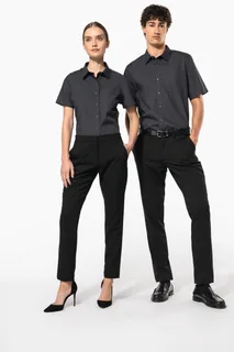 Kariban K544 | Dames poplin blouse korte mouwen – foto 8
