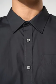 Kariban Men's short-sleeved cotton poplin shirt – foto 4
