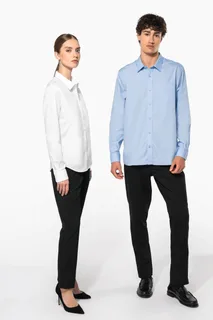 Kariban Ladies' long-sleeved cotton poplin shirt – foto 9