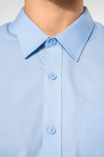 Kariban Men's long-sleeved cotton poplin shirt – foto 7