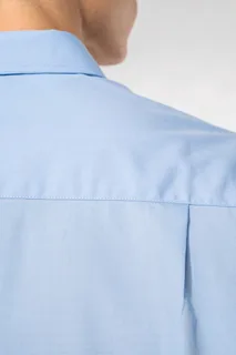 Kariban Men's long-sleeved cotton poplin shirt – foto 5