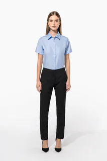 Kariban Dames non-iron blouse korte mouwen – foto 9