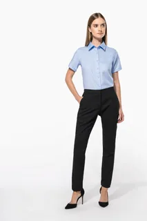 Kariban Dames non-iron blouse korte mouwen – foto 5