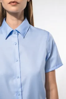 Kariban Dames non-iron blouse korte mouwen – foto 3