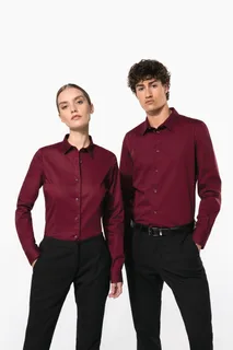 Kariban Dames stretch blouse lange mouwen – foto 8