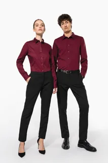 Kariban Dames stretch blouse lange mouwen – foto 9