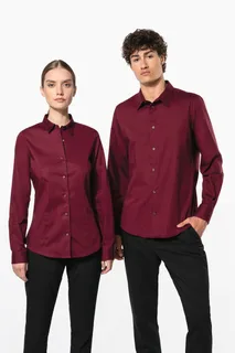 Kariban Dames stretch blouse lange mouwen – foto 10