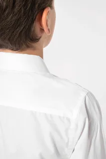 Kariban Kinder poplin overhemd lange mouwen – foto 5