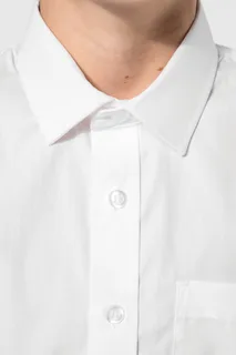 Kariban Kinder poplin overhemd lange mouwen – foto 4