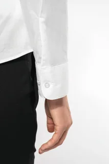Kariban Ladies' long-sleeved mandarin collar shirt – foto 5