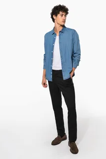 Kariban Herenoverhemd Denim – foto 14