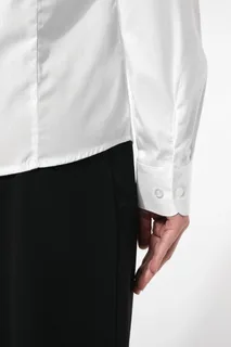 Kariban Ladies’ long-sleeved cotton poplin shirt – foto 5