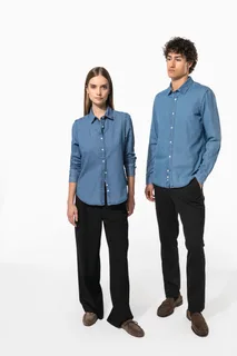 Kariban Damesblouse Denim – foto 12