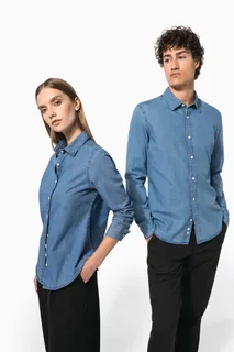 Kariban Damesblouse Denim – foto 11