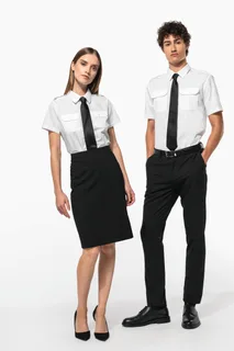 Kariban Men's short-sleeved pilot shirt – foto 10