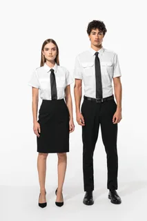Kariban Men's short-sleeved pilot shirt – foto 9