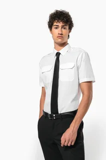 Kariban Men's short-sleeved pilot shirt – foto 1