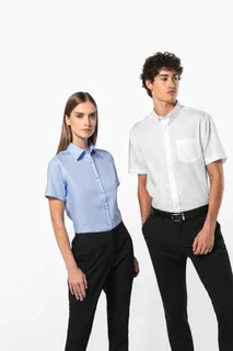 Kariban Dames non-iron blouse korte mouwen – foto 7