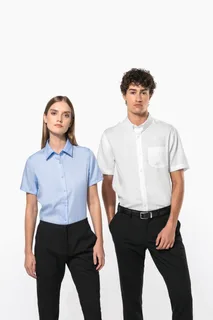 Kariban Dames non-iron blouse korte mouwen – foto 8