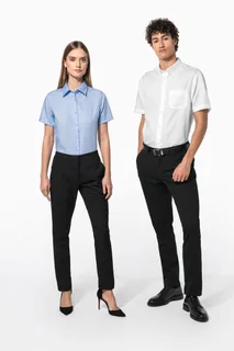 Kariban Dames non-iron blouse korte mouwen – foto 10