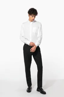 Kariban Heren non-iron overhemd lange mouwen – foto 10
