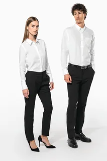 Kariban Heren non-iron overhemd lange mouwen – foto 12