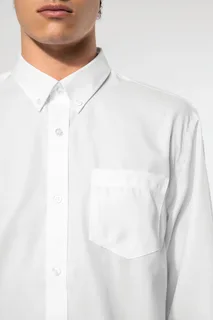 Kariban Heren non-iron overhemd lange mouwen – foto 7