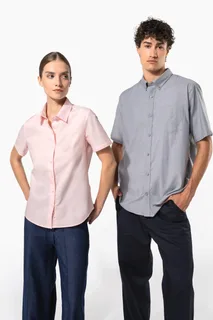 Kariban Ladies' short-sleeved Oxford shirt – foto 10