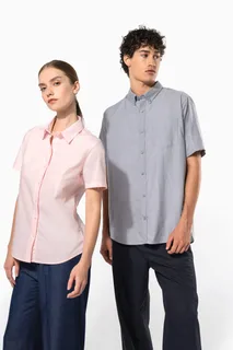 Kariban Ladies' short-sleeved Oxford shirt – foto 8