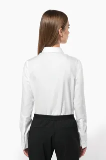 Kariban Dames non-iron blouse lange mouwen – foto 2