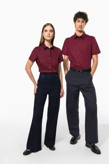 Kariban Cotton/elastane short-sleeved shirt – foto 12