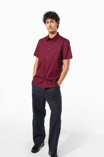 Kariban Cotton/elastane short-sleeved shirt – foto 11