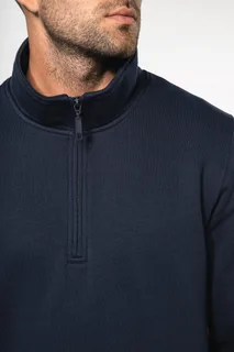 Kariban Sweater met ritskraag – foto 3
