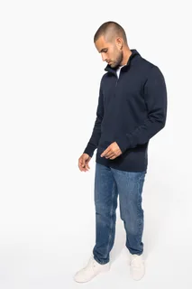 Kariban Sweater met ritskraag – foto 8