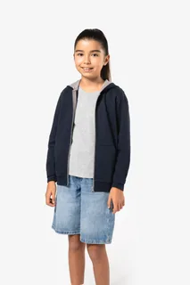 Kariban Kindersweatvest met capuchon – foto 1