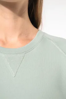 Kariban Ladies’ organic cotton crew neck raglan sleeve sweatshirt – foto 4