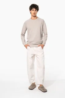 Kariban Men's organic cotton crew neck raglan sleeve sweatshirt – foto 12
