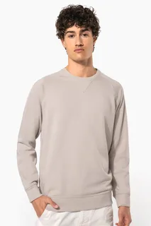 Kariban Men's organic cotton crew neck raglan sleeve sweatshirt – foto 1