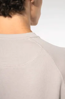 Kariban Men's organic cotton crew neck raglan sleeve sweatshirt – foto 5
